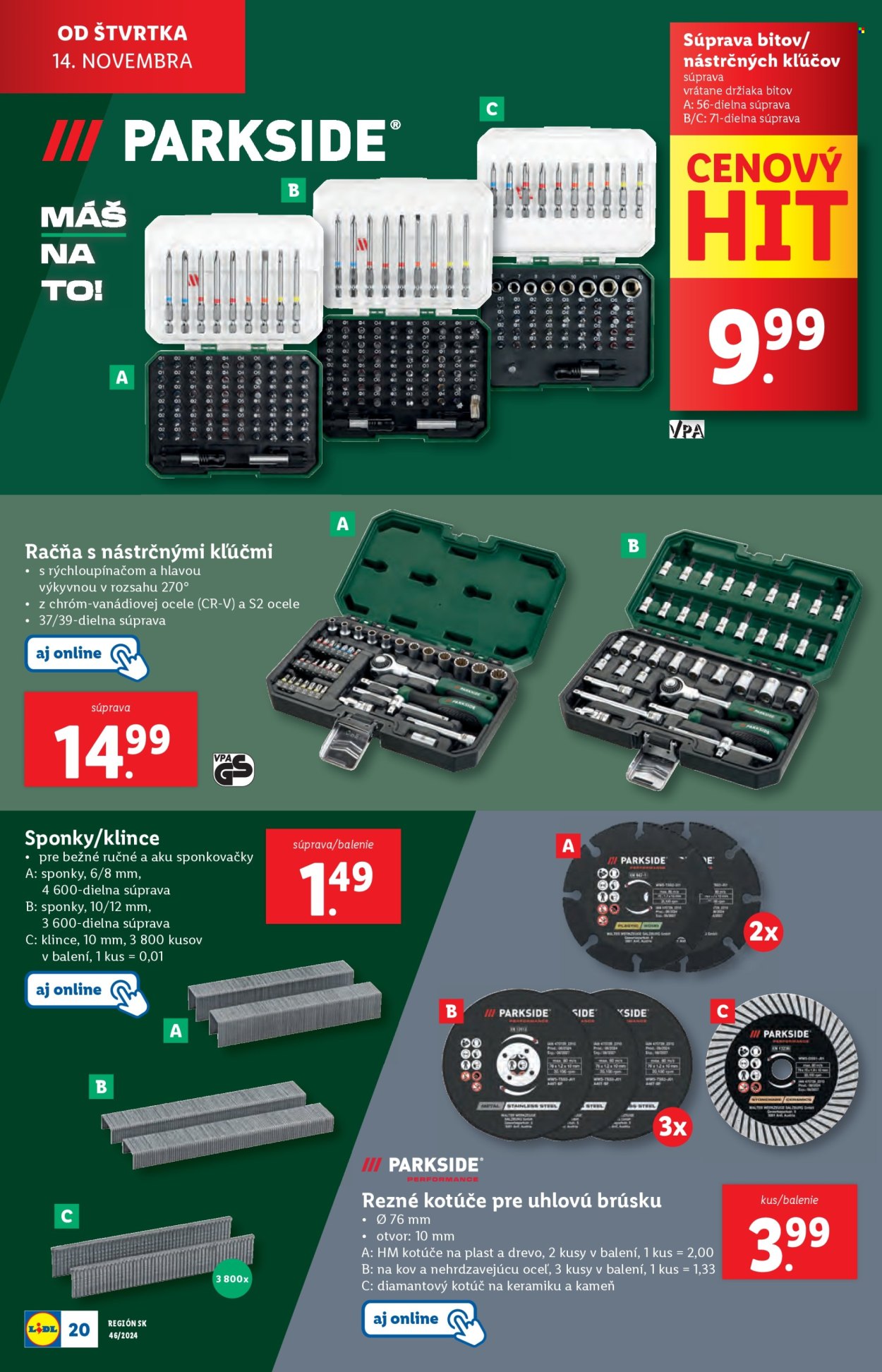 Leták Lidl - 11.11.2024 - 16.11.2024. Strana 100