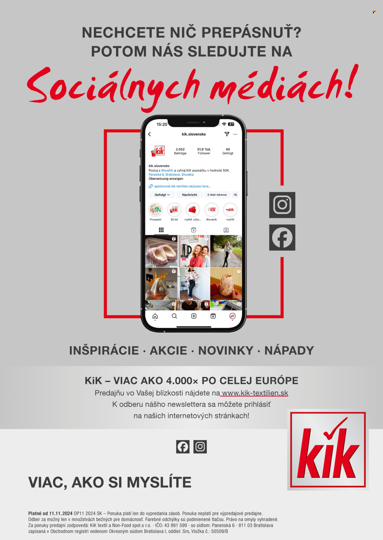 Leták kik - 11.11.2024 - 17.11.2024. Strana 26