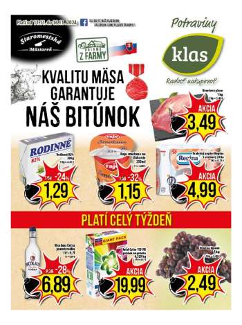 Leták Klas - 11.11.2024 - 16.11.2024.