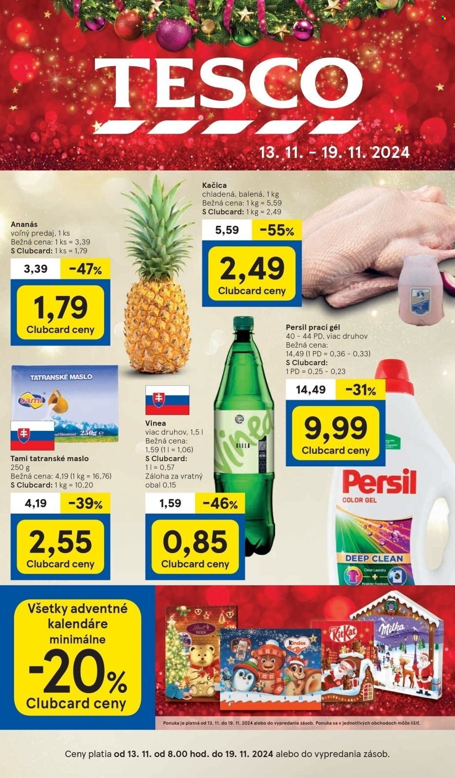 Leták TESCO - 13.11.2024 - 19.11.2024. Strana 1