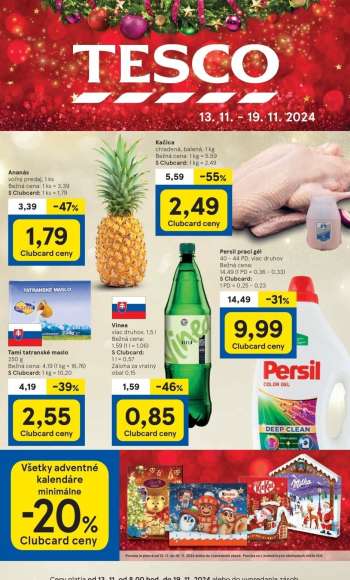 Leták TESCO - 13.11.2024 - 19.11.2024.
