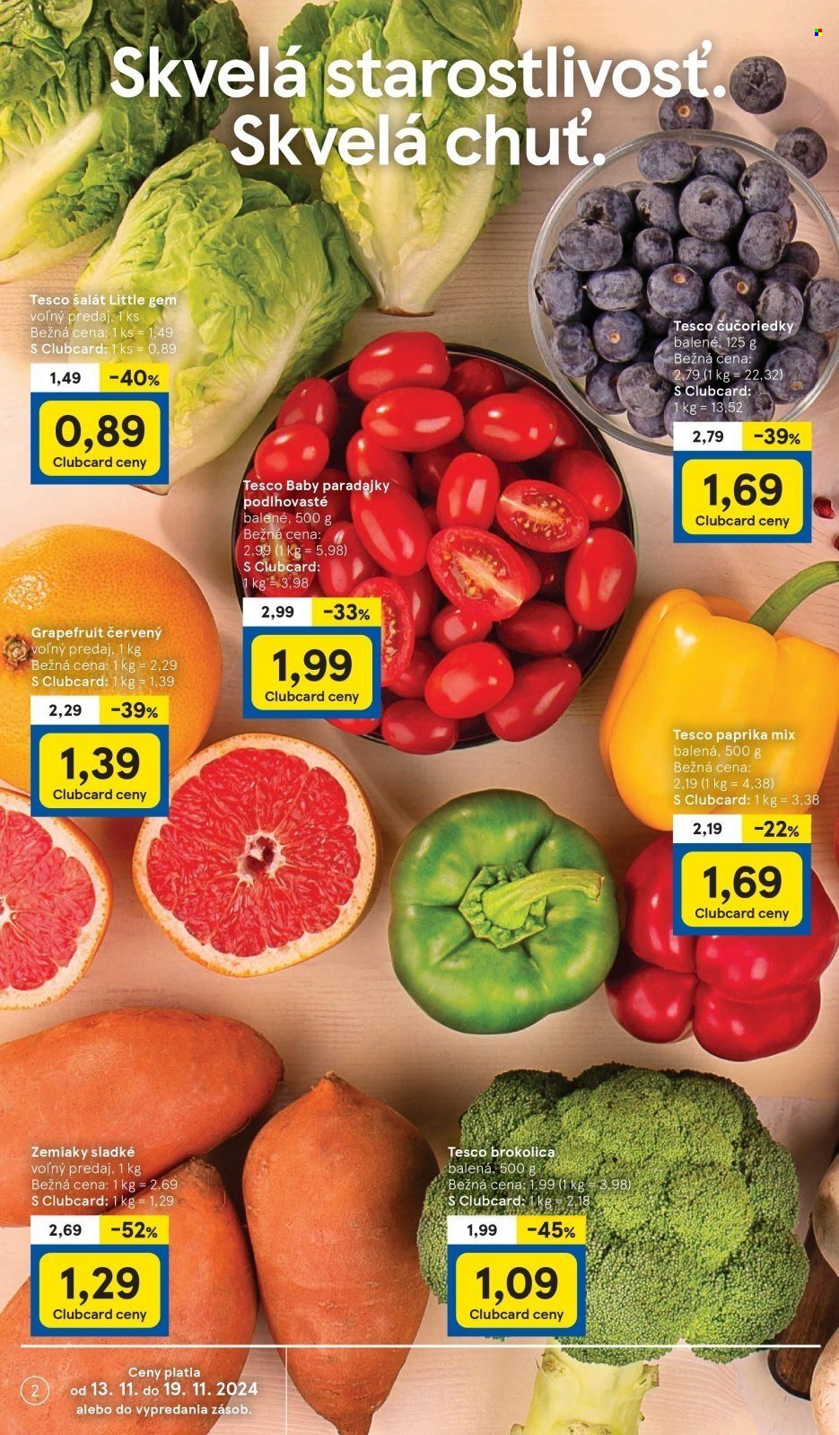 Leták TESCO - 13.11.2024 - 19.11.2024. Strana 2