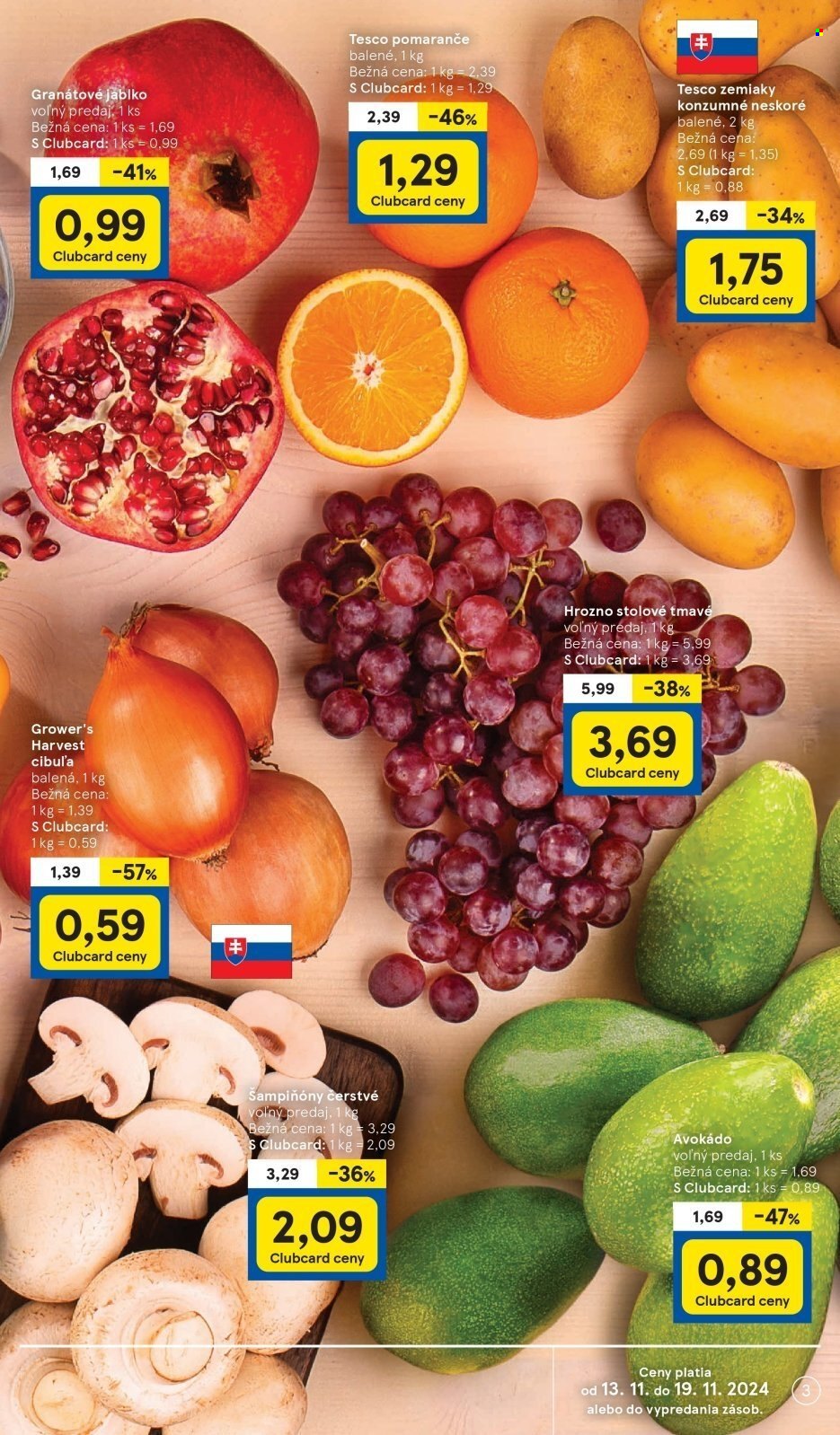 Leták TESCO - 13.11.2024 - 19.11.2024. Strana 3