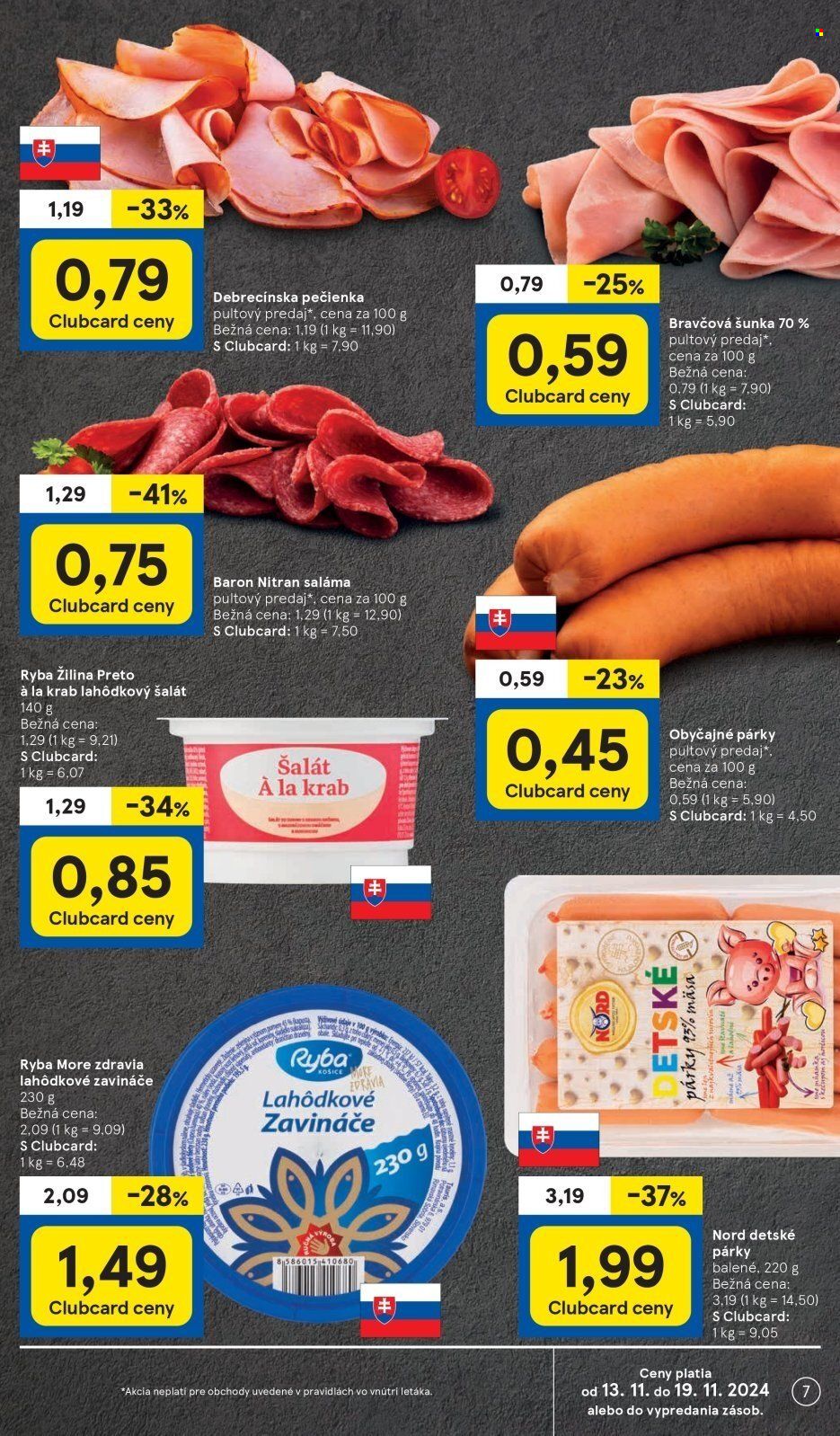 Leták TESCO - 13.11.2024 - 19.11.2024. Strana 7