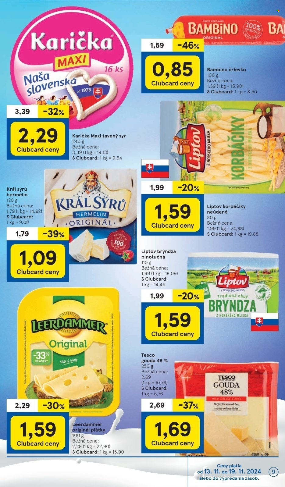 Leták TESCO - 13.11.2024 - 19.11.2024. Strana 9