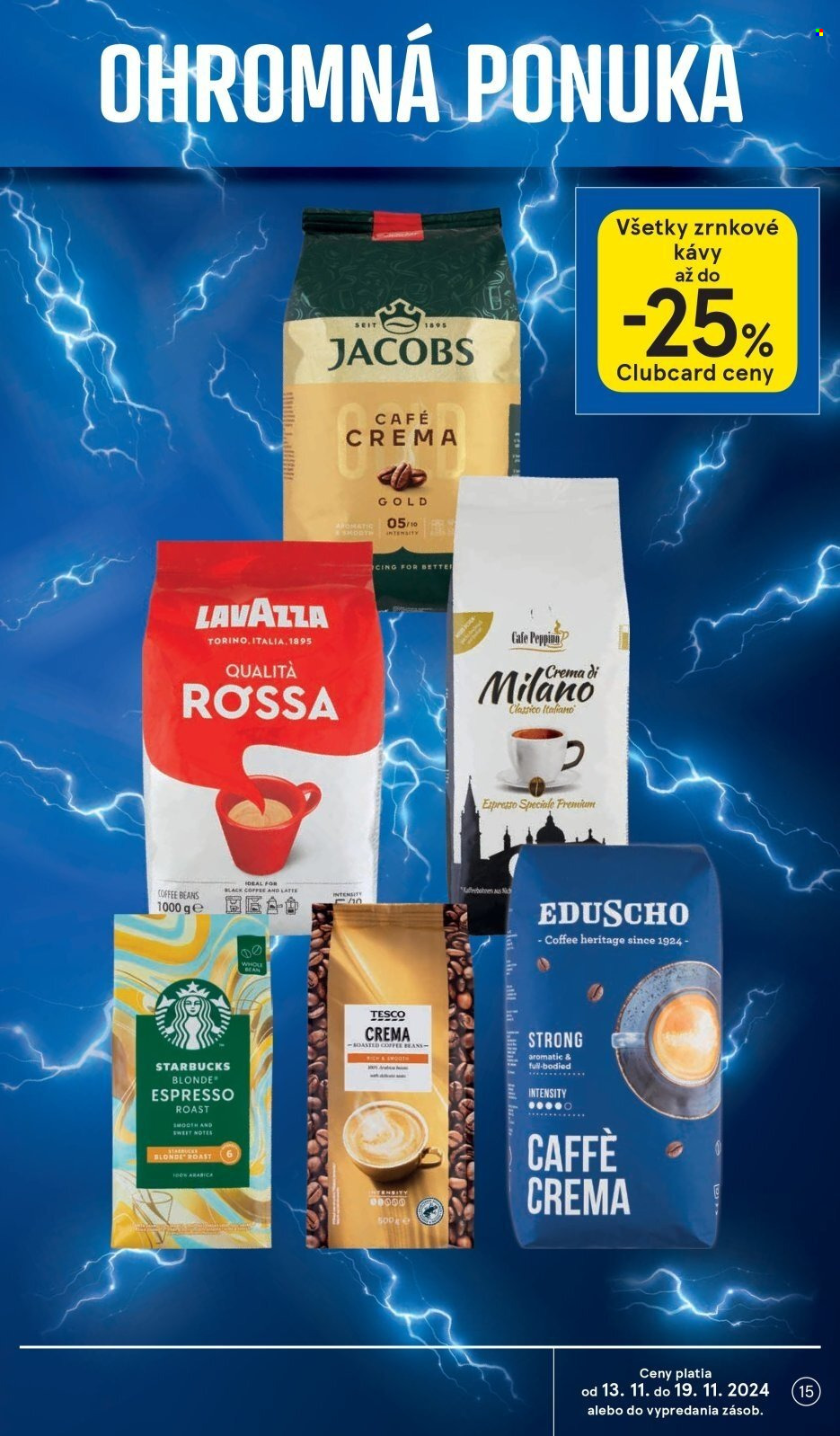 Leták TESCO - 13.11.2024 - 19.11.2024. Strana 15