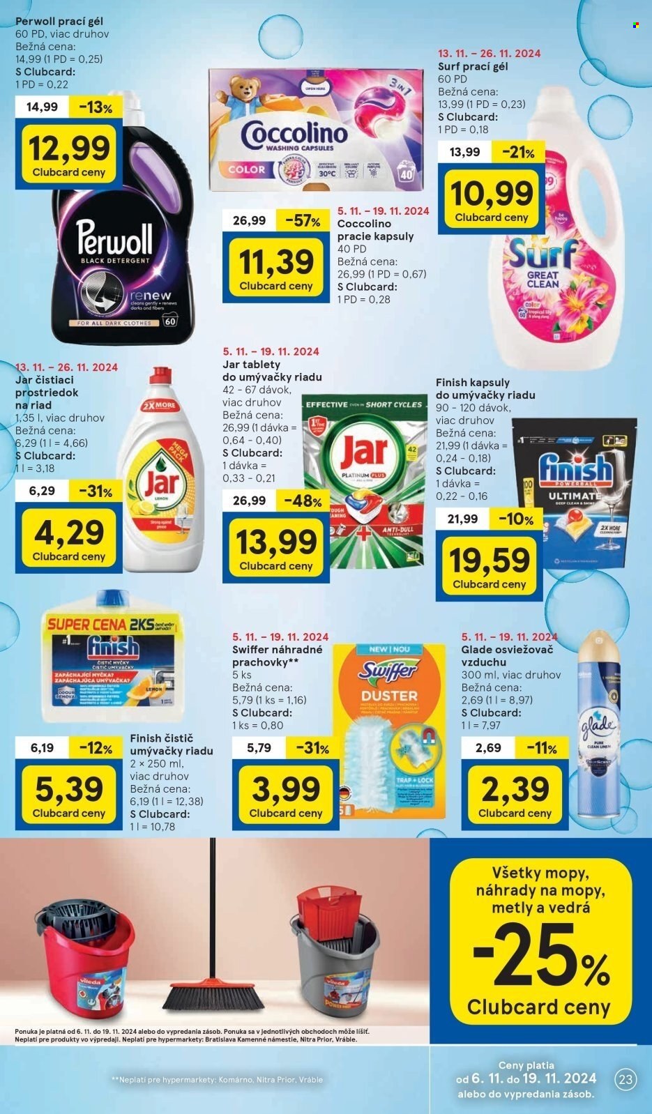 Leták TESCO - 13.11.2024 - 19.11.2024. Strana 23