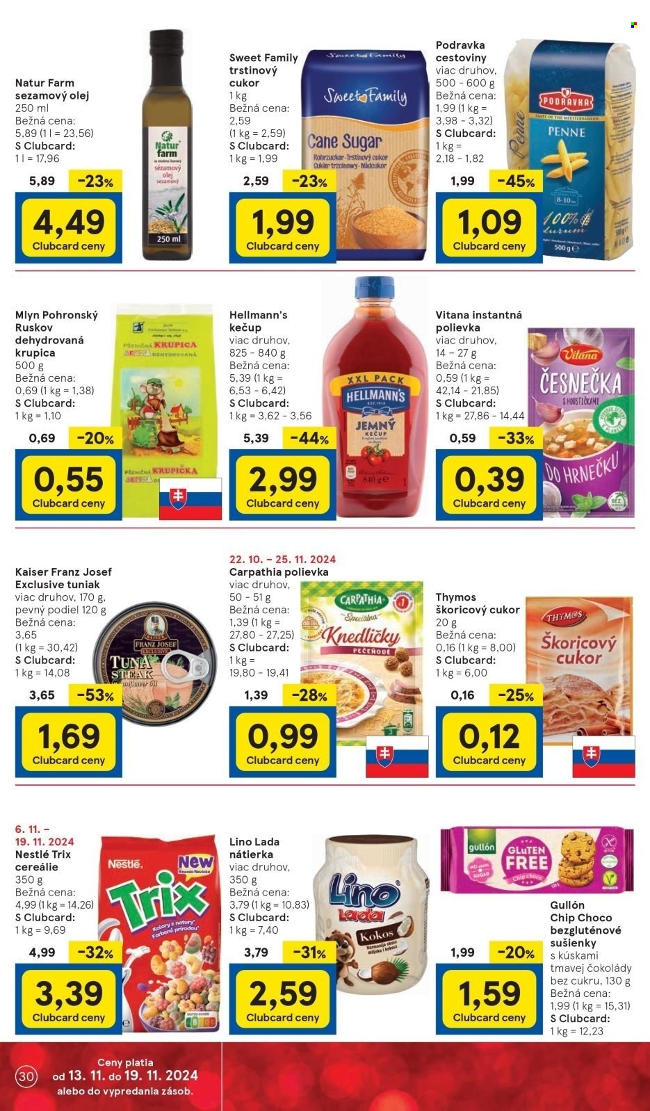 Leták TESCO - 13.11.2024 - 19.11.2024. Strana 30
