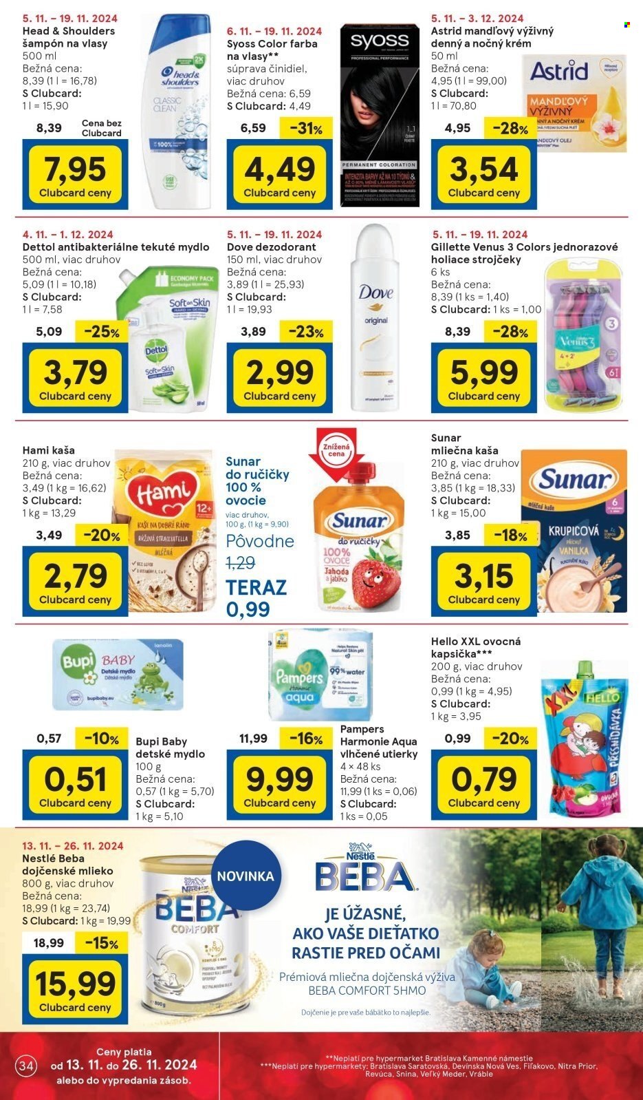 Leták TESCO - 13.11.2024 - 19.11.2024. Strana 34