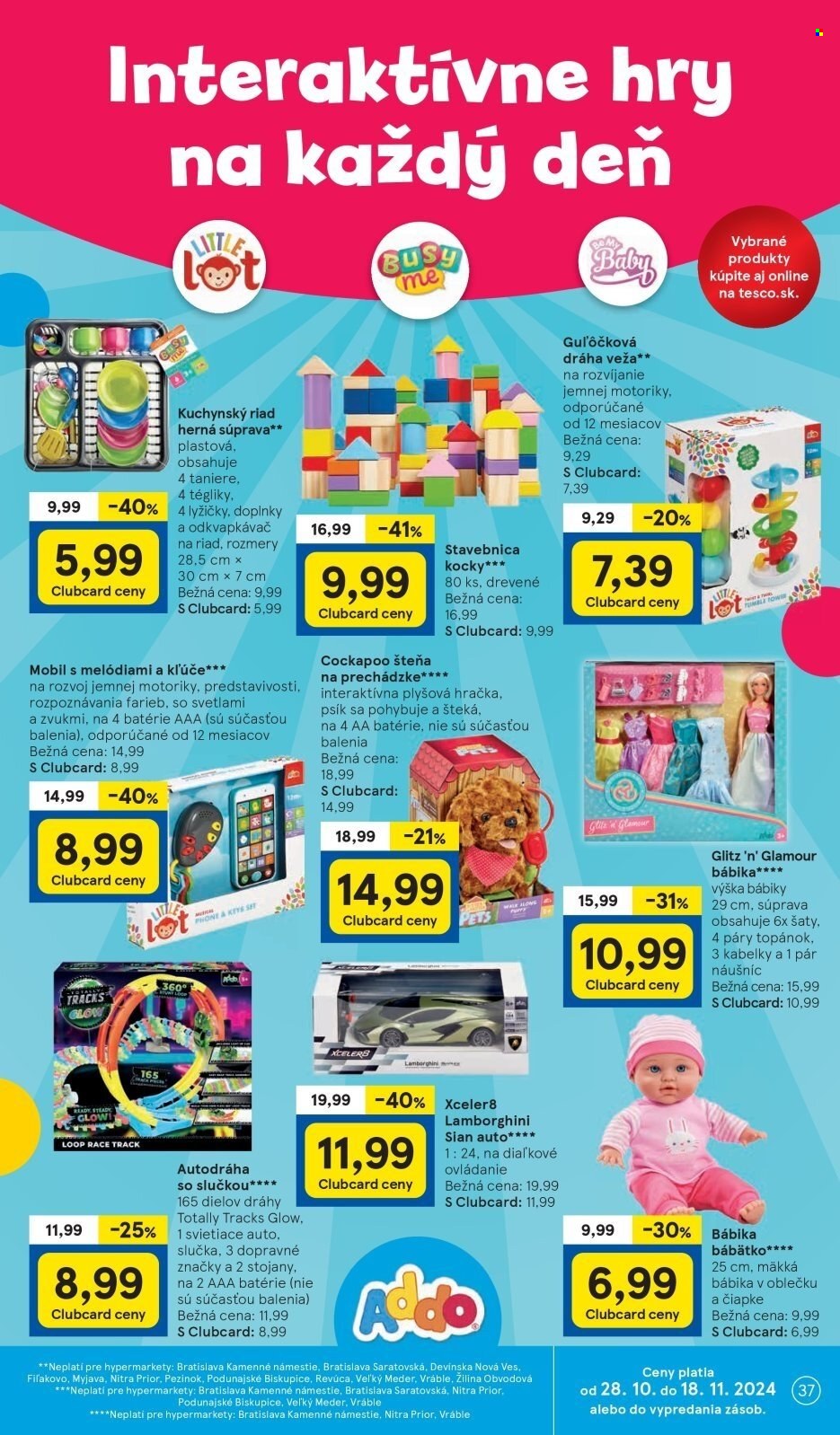 Leták TESCO - 13.11.2024 - 19.11.2024. Strana 37