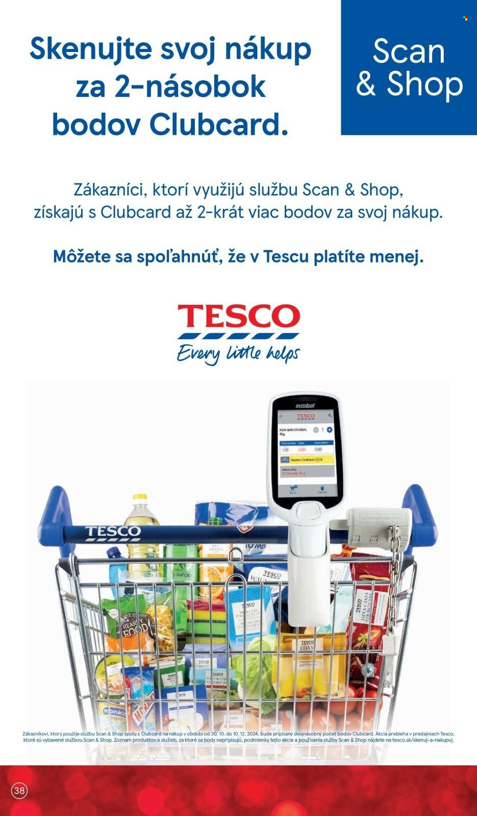 Leták TESCO - 13.11.2024 - 19.11.2024. Strana 38