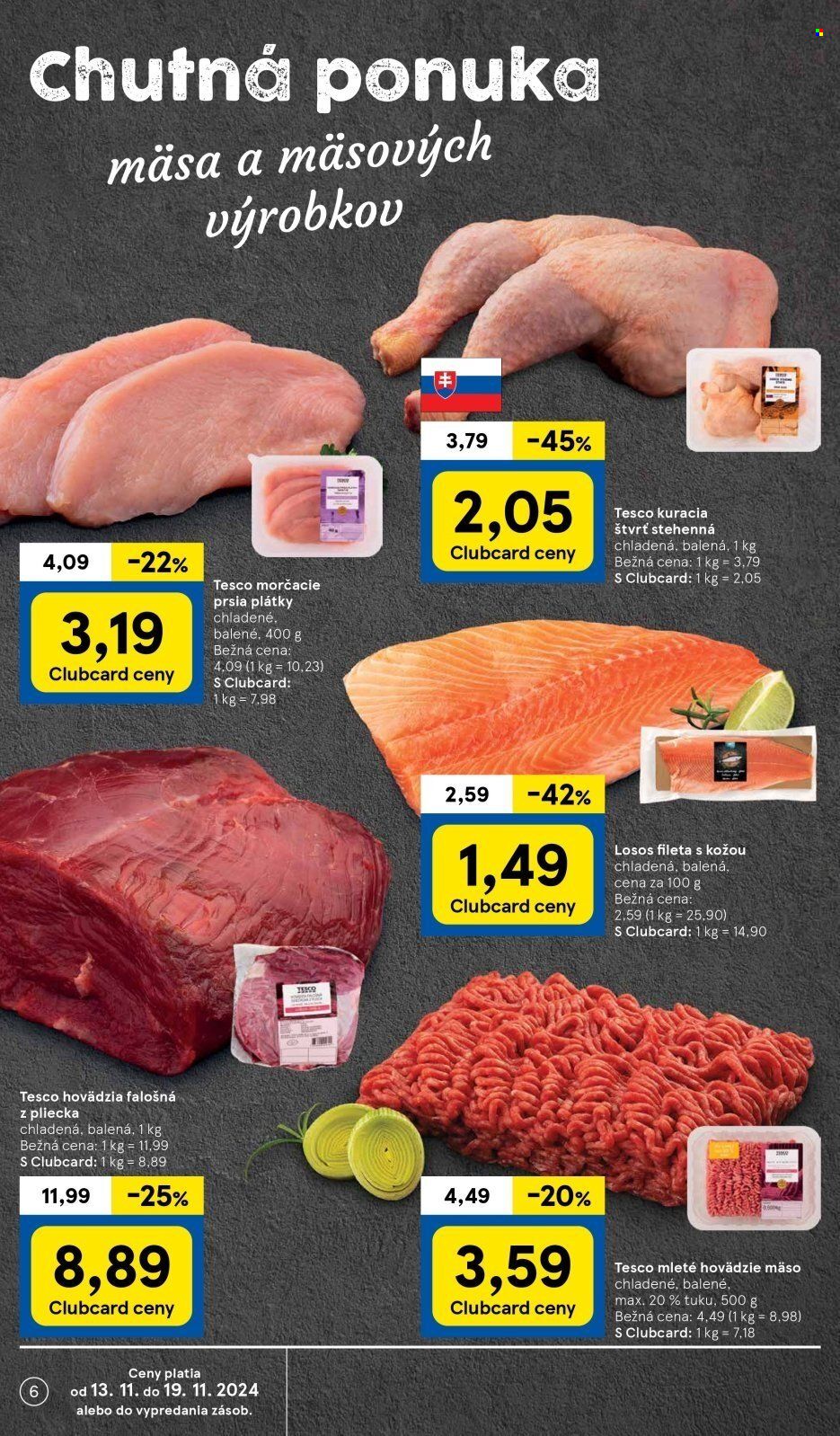 Leták TESCO supermarket - 13.11.2024 - 19.11.2024. Strana 6