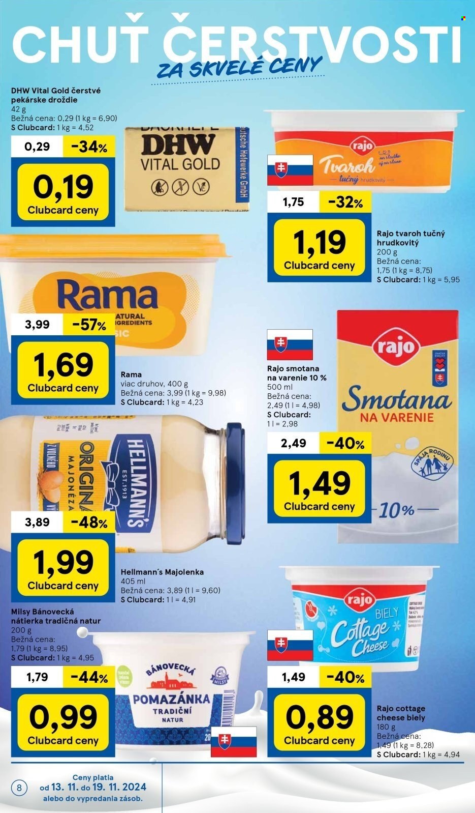 Leták TESCO supermarket - 13.11.2024 - 19.11.2024. Strana 8