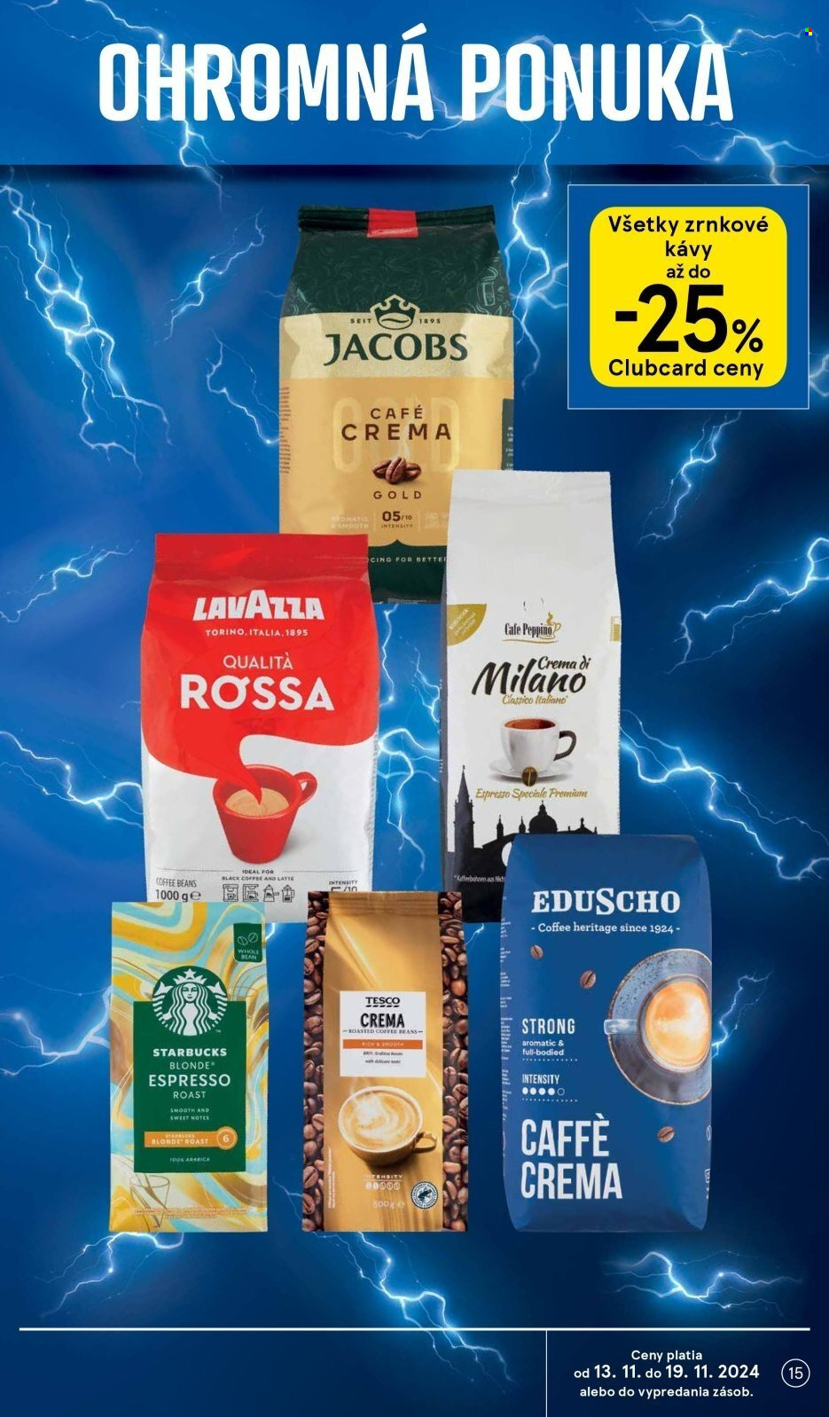 Leták TESCO supermarket - 13.11.2024 - 19.11.2024. Strana 15