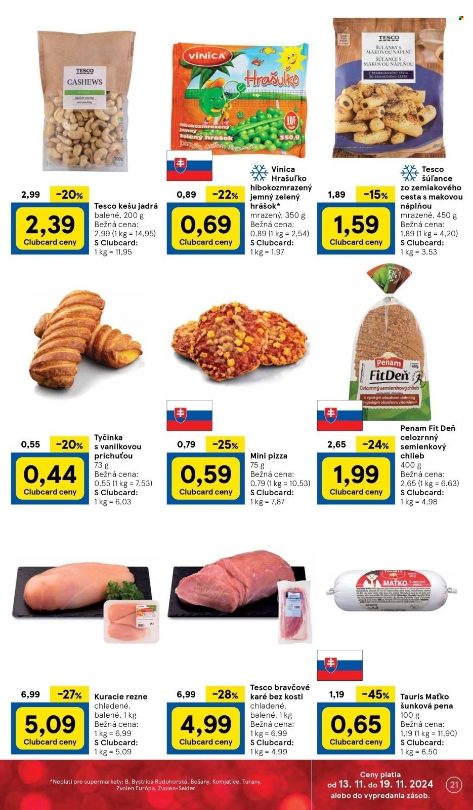 Leták TESCO supermarket - 13.11.2024 - 19.11.2024. Strana 21