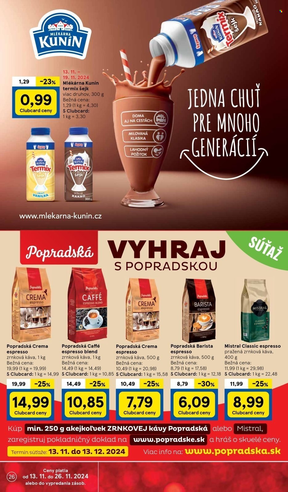 Leták TESCO supermarket - 13.11.2024 - 19.11.2024. Strana 26