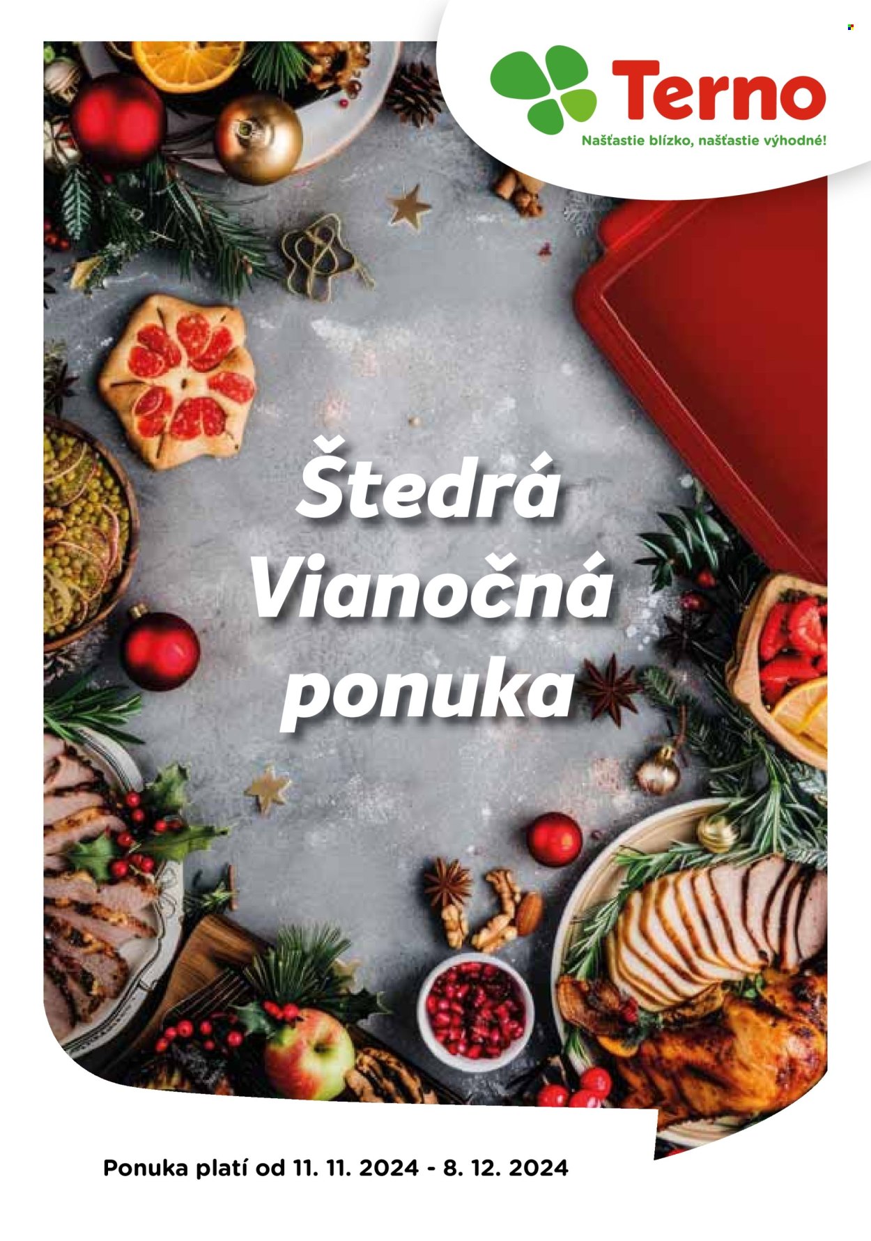 Leták Terno - 11.11.2024 - 8.12.2024. Strana 1