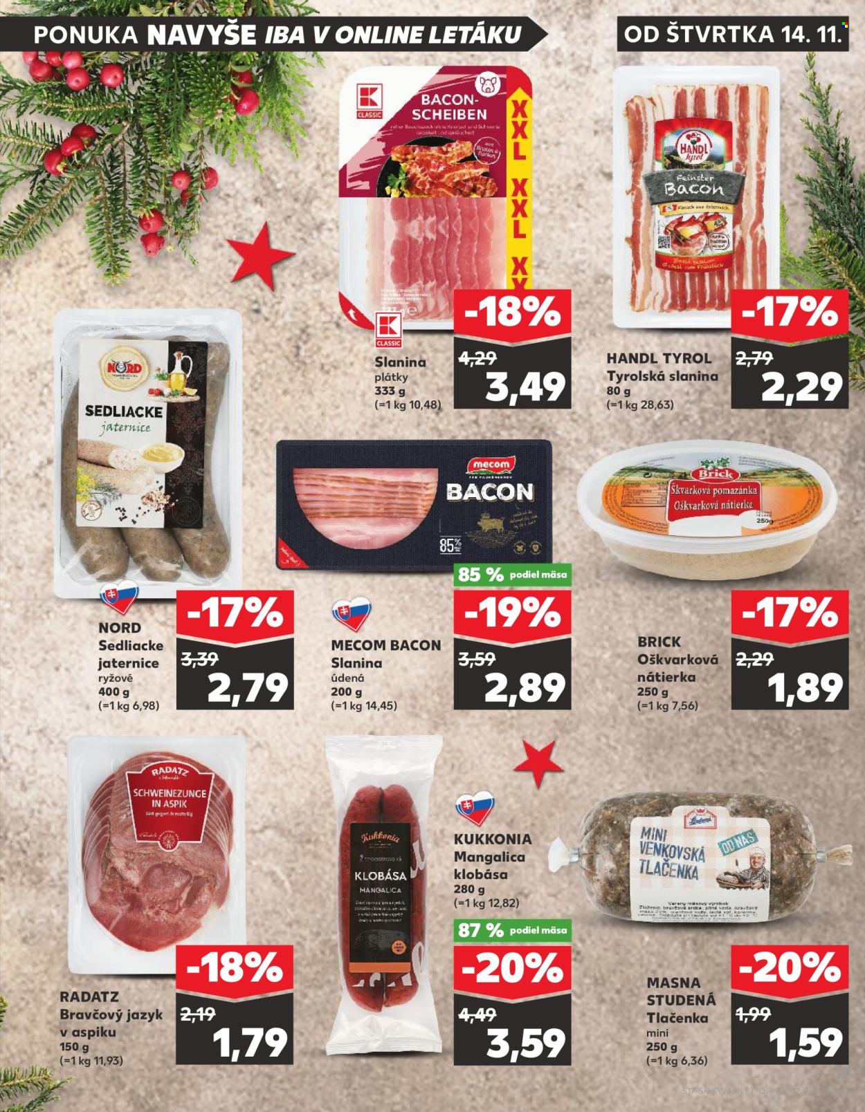 Leták Kaufland - 14.11.2024 - 20.11.2024. Strana 17