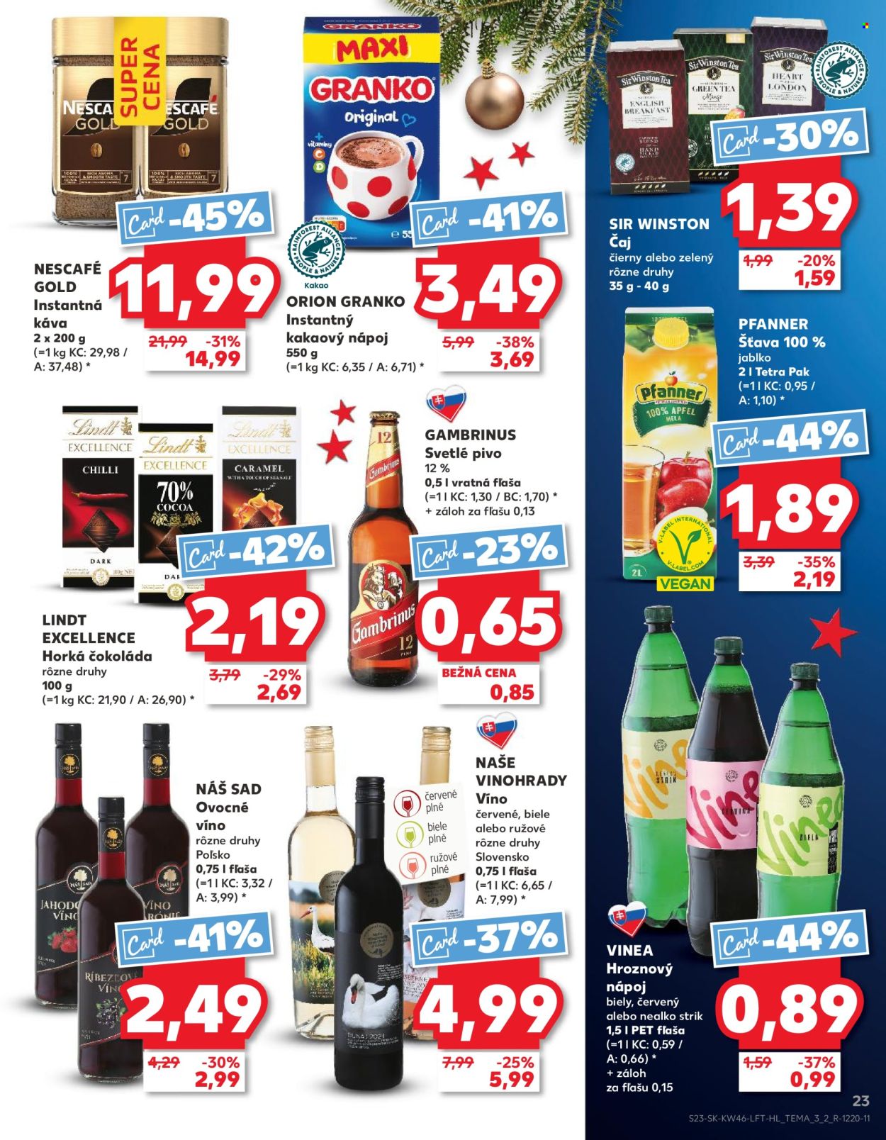 Leták Kaufland - 14.11.2024 - 20.11.2024. Strana 23