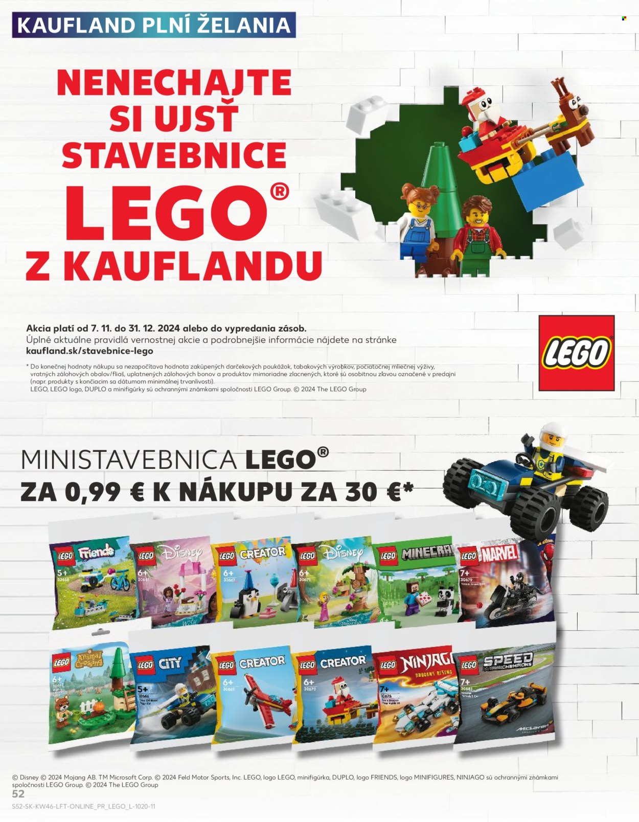 Leták Kaufland - 14.11.2024 - 20.11.2024. Strana 52