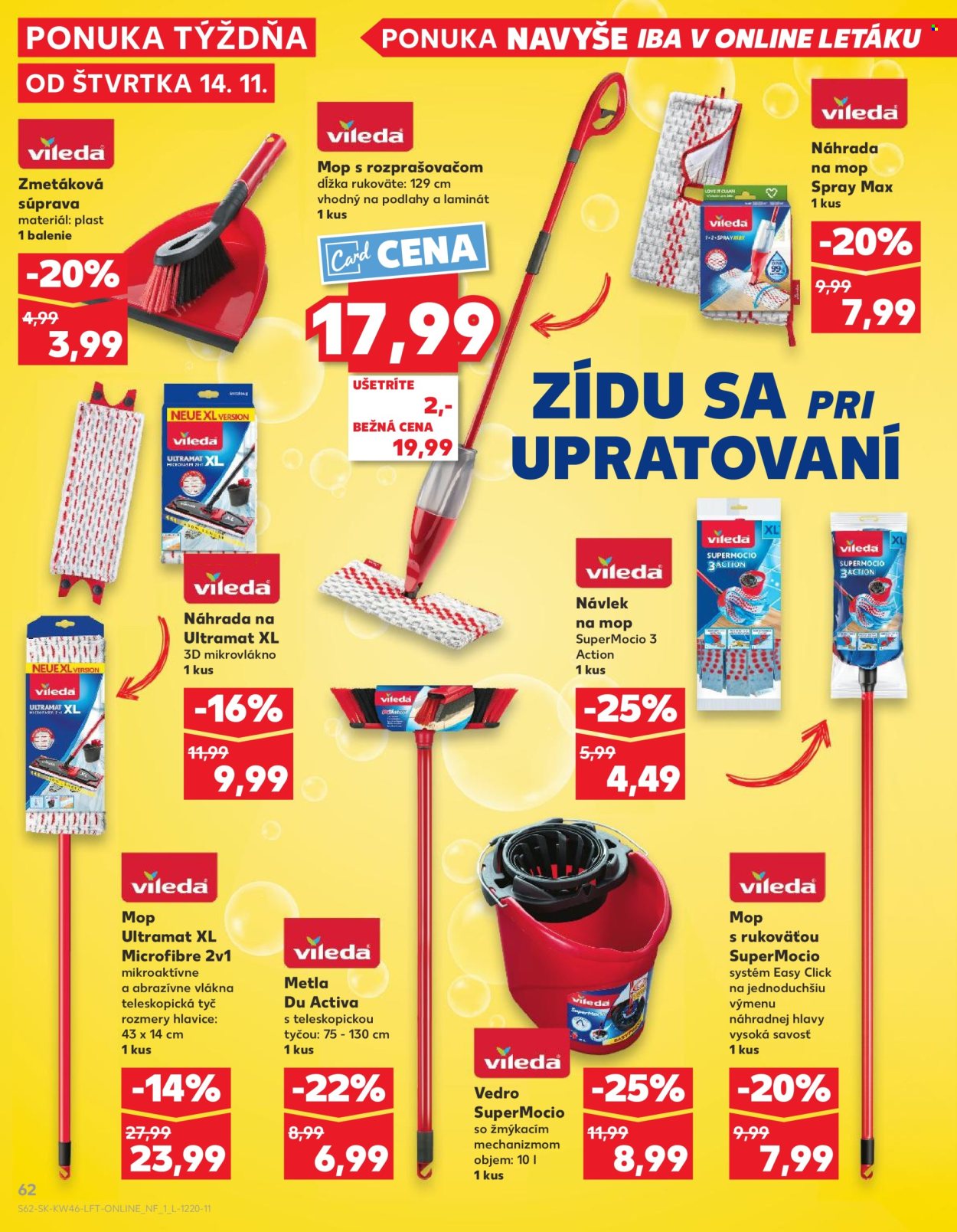 Leták Kaufland - 14.11.2024 - 20.11.2024. Strana 62
