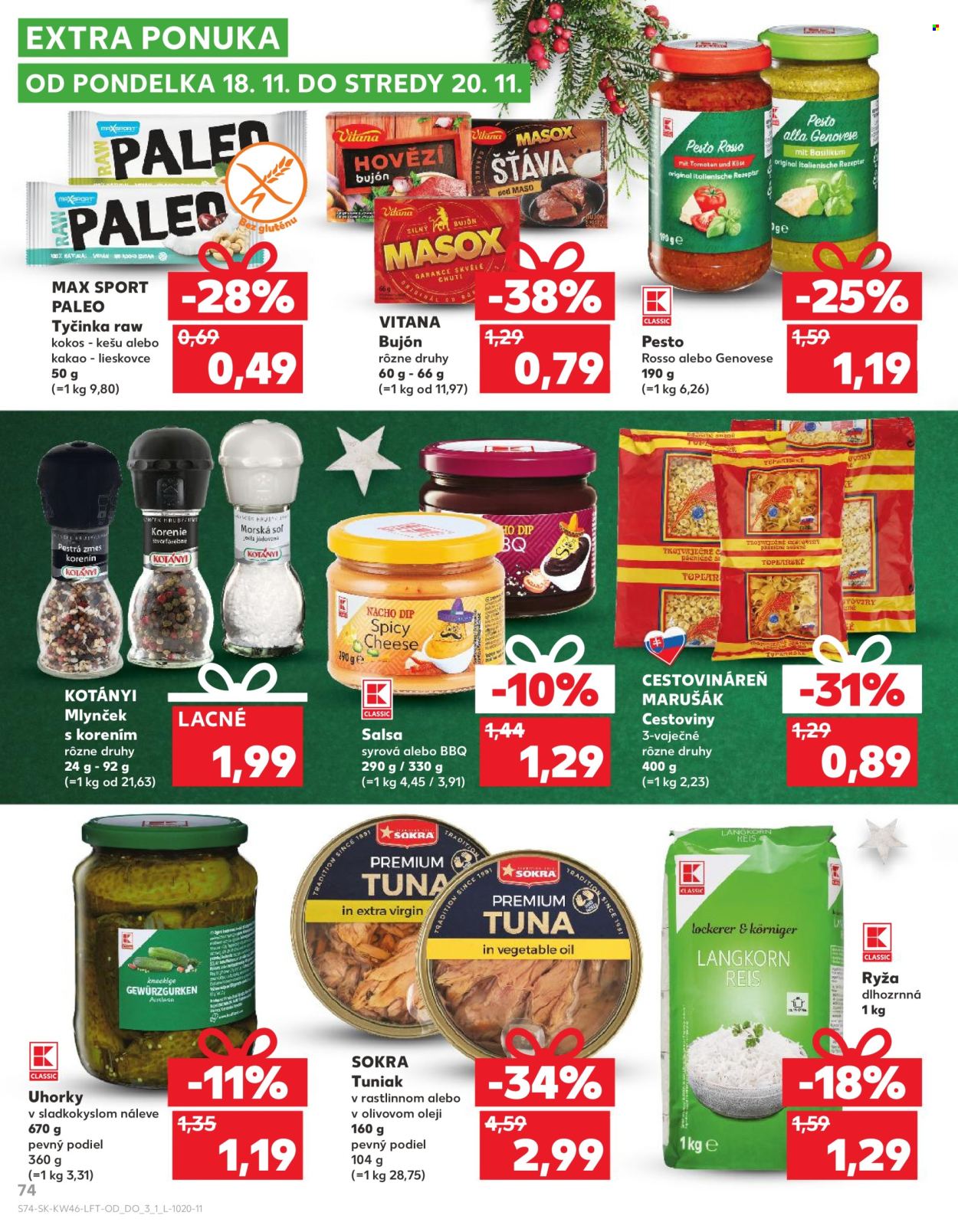 Leták Kaufland - 14.11.2024 - 20.11.2024. Strana 74