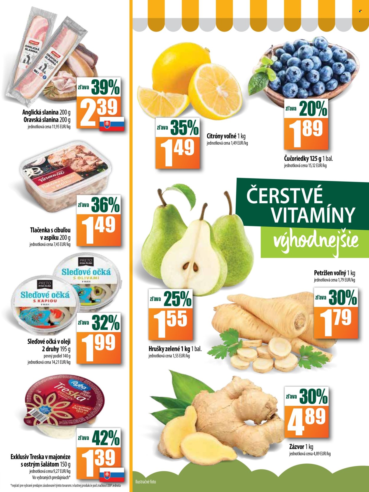 Leták COOP Jednota - 14.11.2024 - 20.11.2024. Strana 3