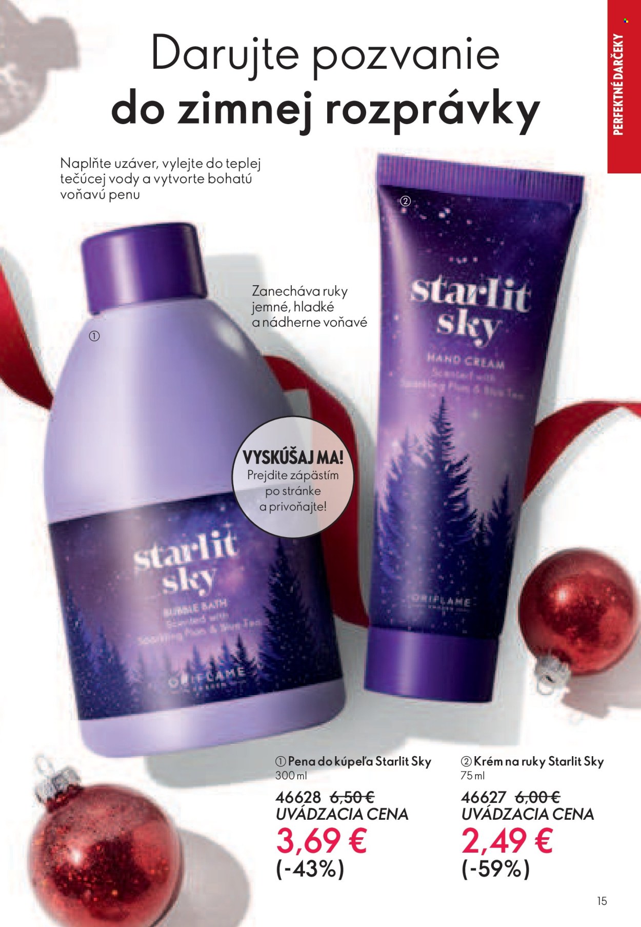 Leták Oriflame - 1.12.2024 - 28.12.2024. Strana 15