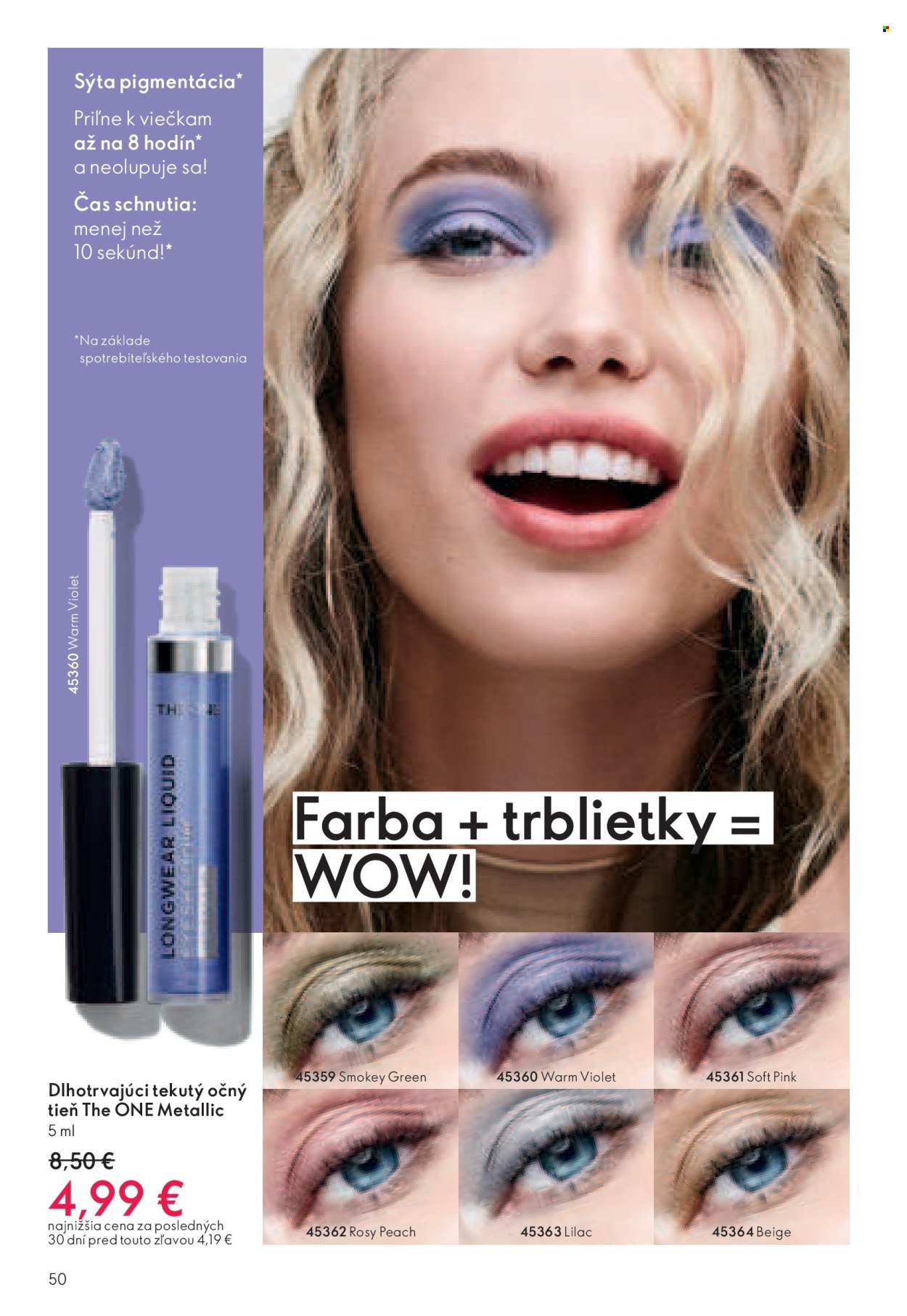 Leták Oriflame - 1.12.2024 - 28.12.2024. Strana 50