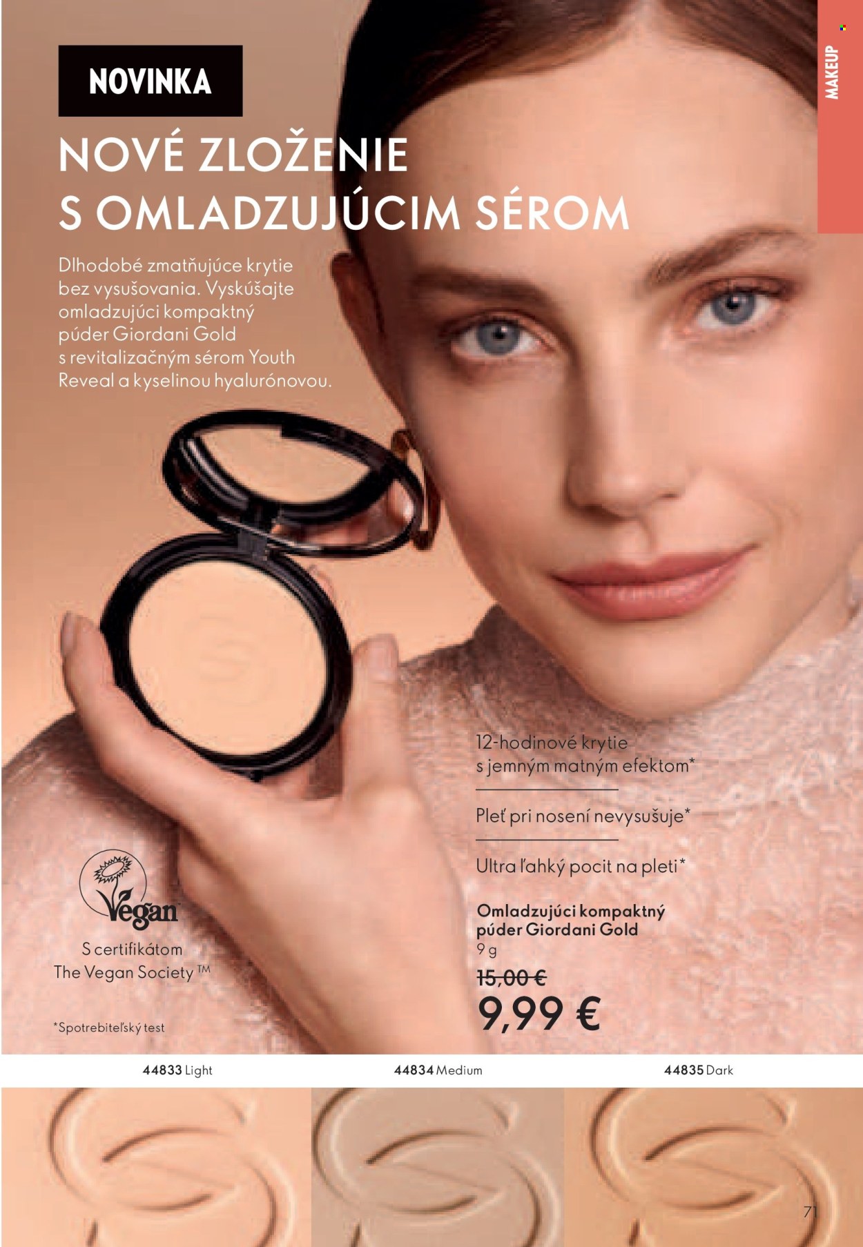 Leták Oriflame - 1.12.2024 - 28.12.2024. Strana 71