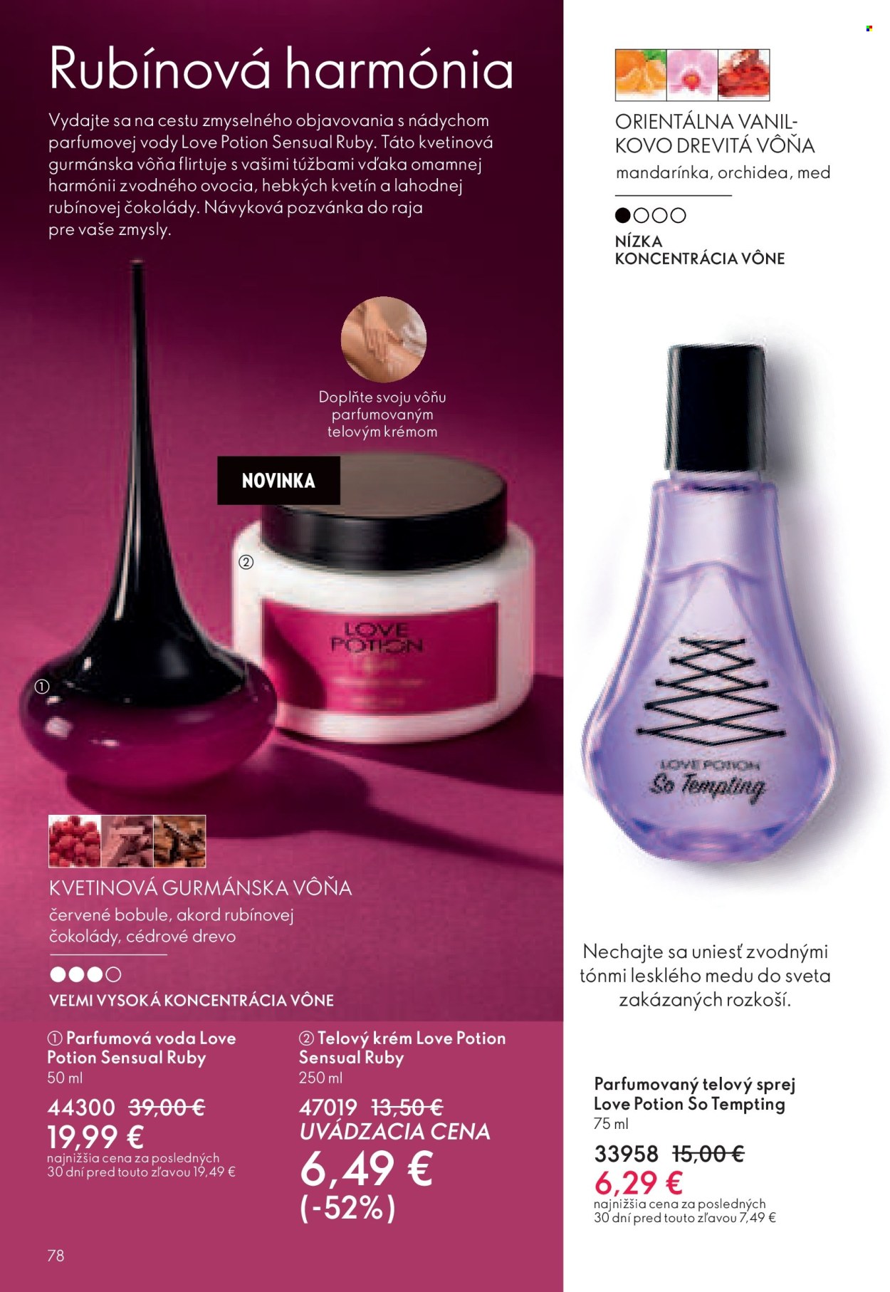 Leták Oriflame - 1.12.2024 - 28.12.2024. Strana 78