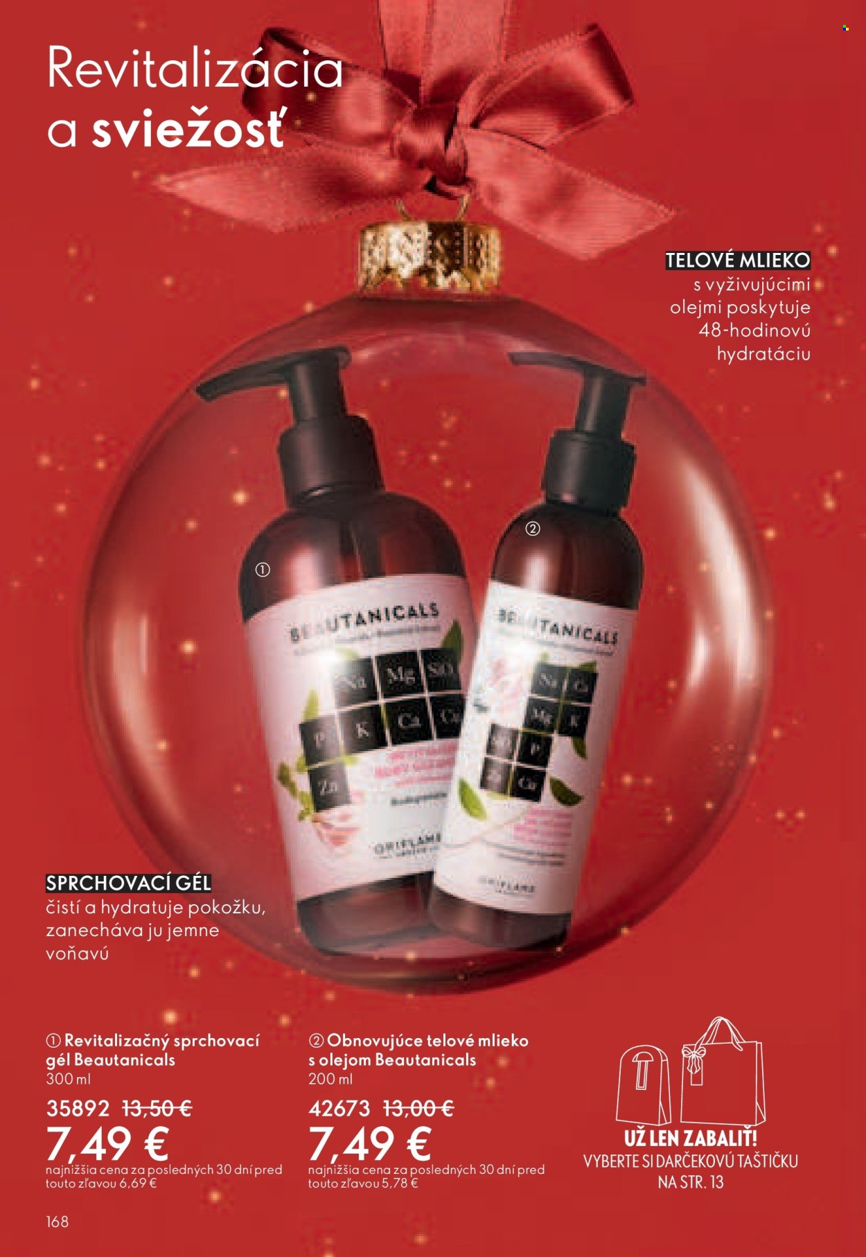 Leták Oriflame - 1.12.2024 - 28.12.2024. Strana 168