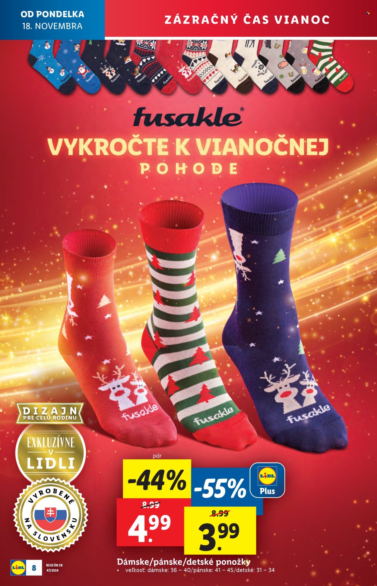 Leták Lidl. Strana 8