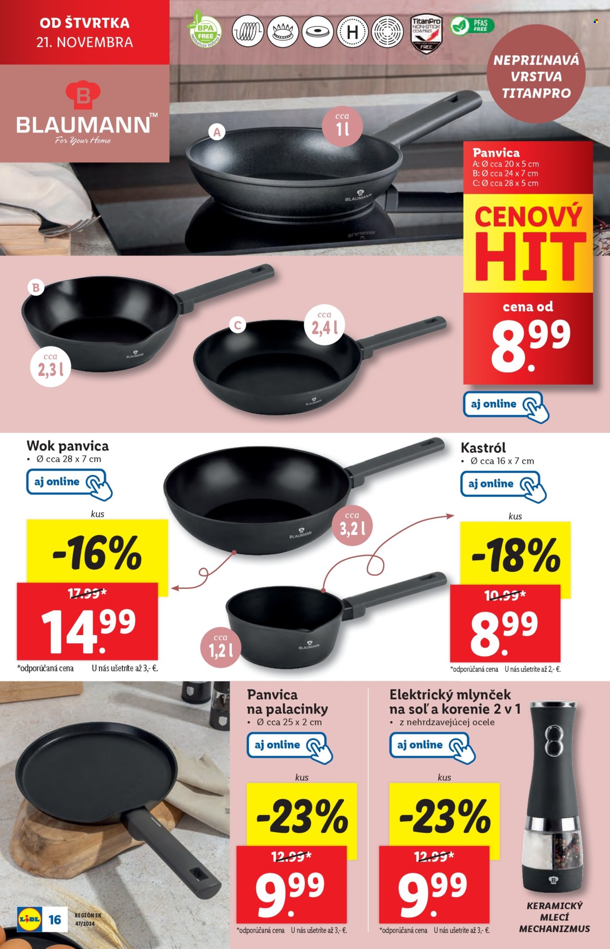 Leták Lidl. Strana 18