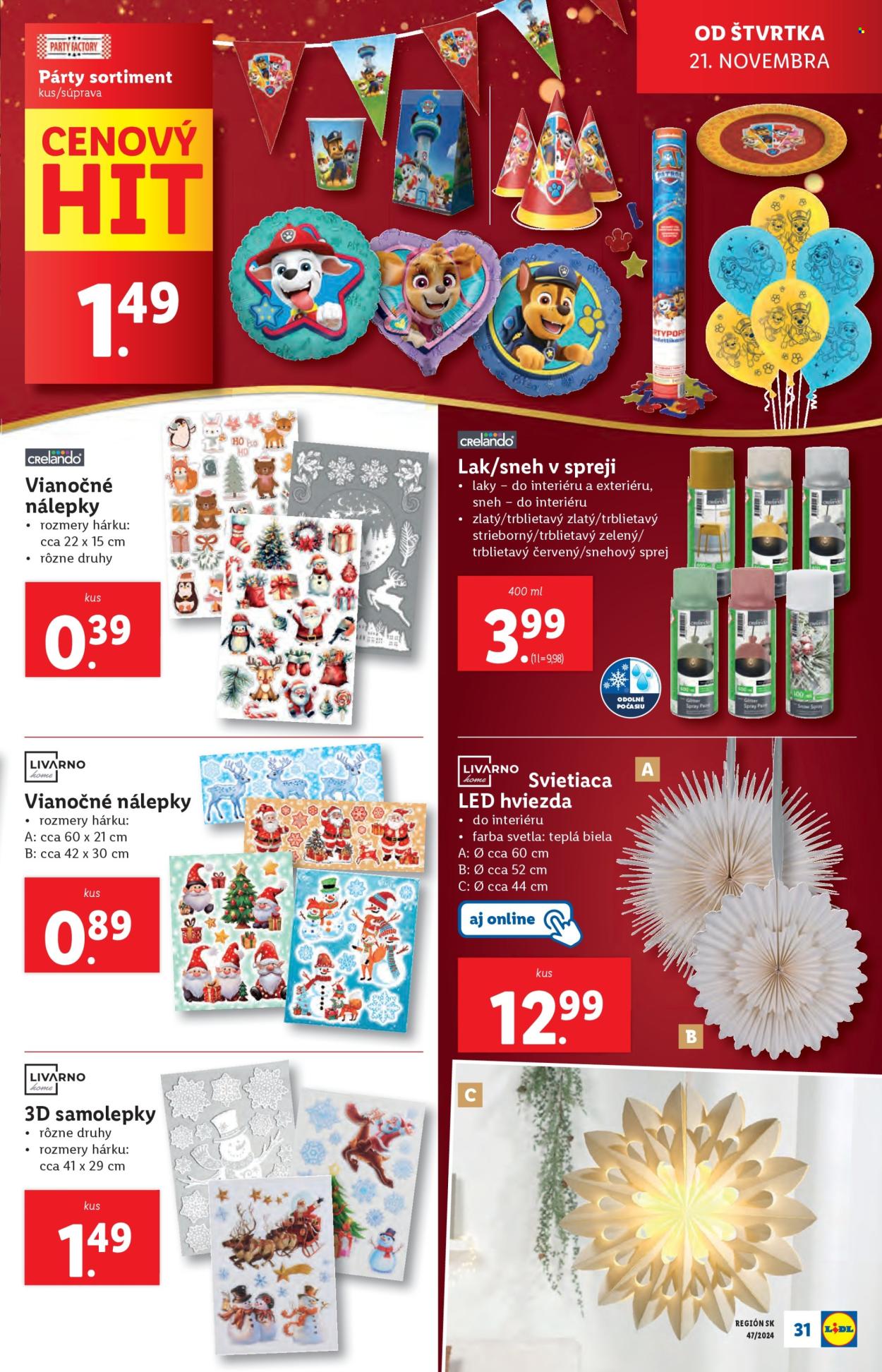 Leták Lidl. Strana 33