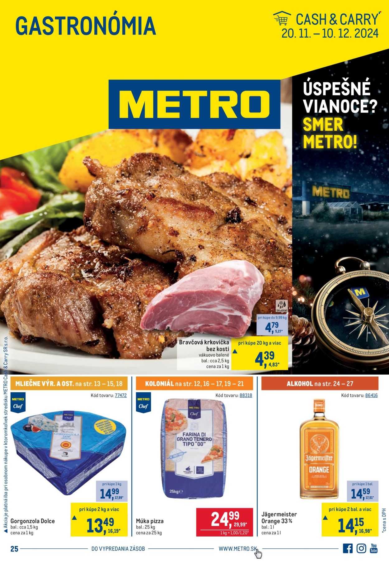 Leták Metro - 20.11.2024 - 10.12.2024. Strana 1