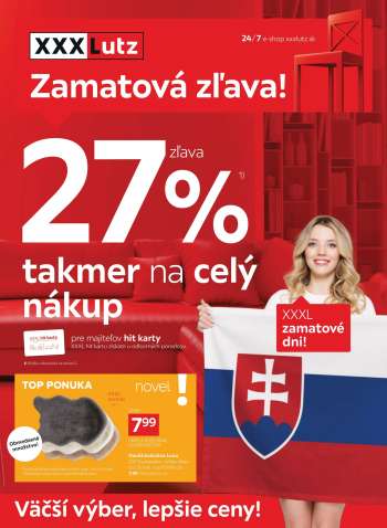 Leták XXXLutz - 11.11.2024 - 24.11.2024.