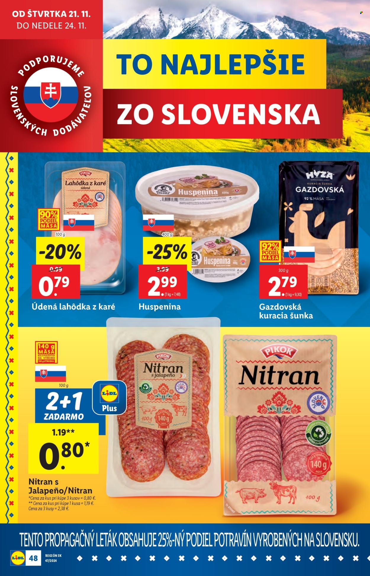 Leták Lidl - 18.11.2024 - 24.11.2024. Strana 56