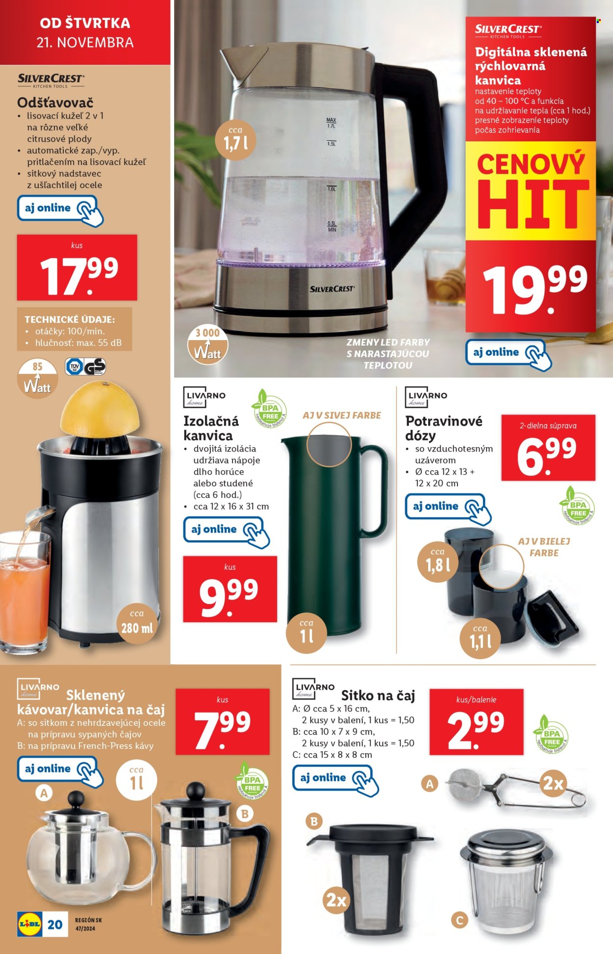 Leták Lidl - 18.11.2024 - 24.11.2024. Strana 106