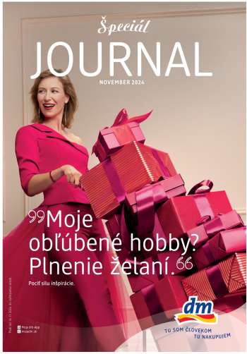 Leták dm drogerie - 1.11.2024 - 30.11.2024.