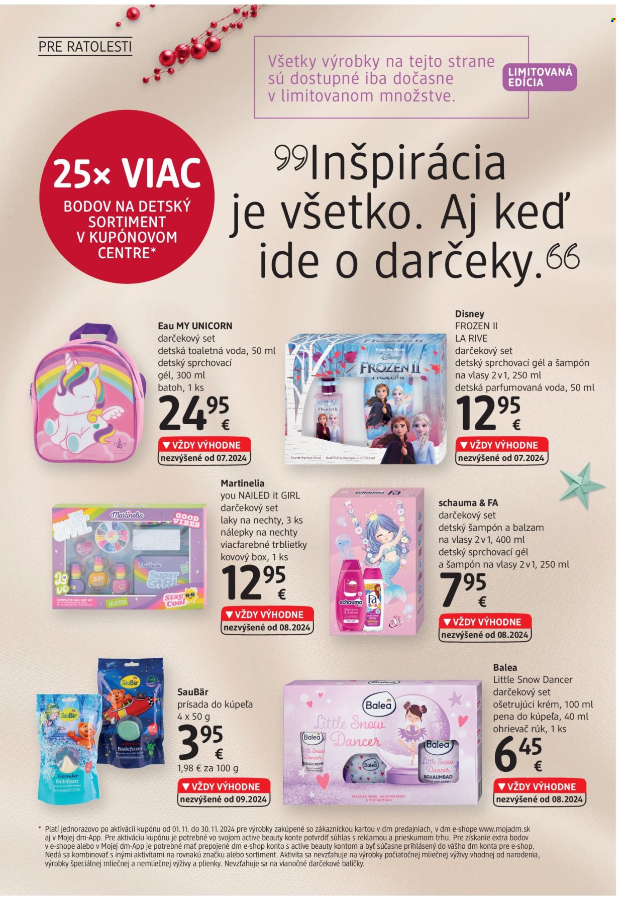 Leták dm drogerie - 1.11.2024 - 30.11.2024. Strana 10