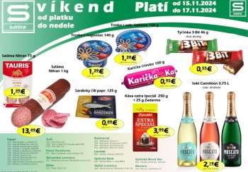 Leták Sintra - 15.11.2024 - 17.11.2024.
