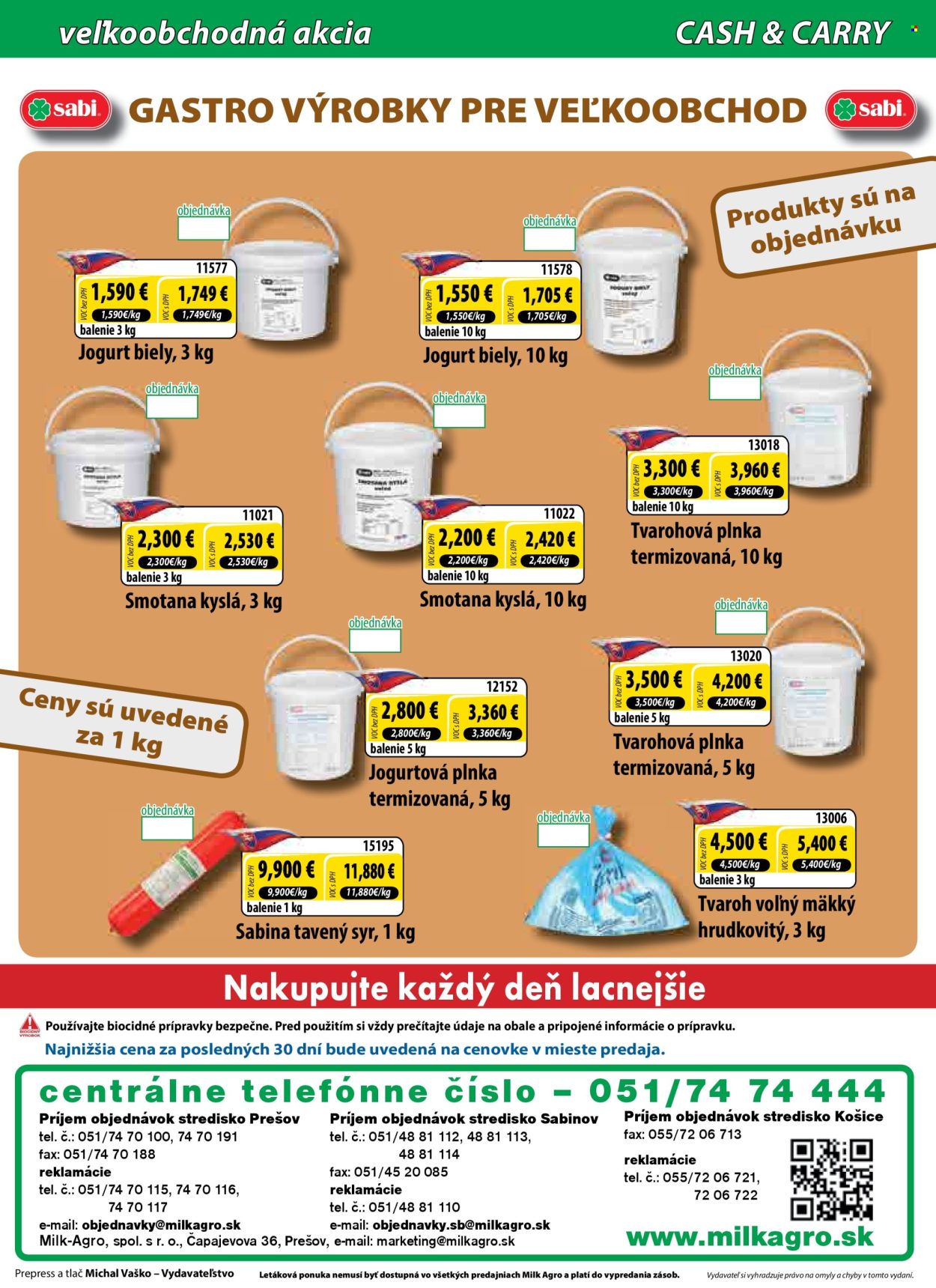 Leták Milk AGRO - 20.11.2024 - 26.11.2024. Strana 8