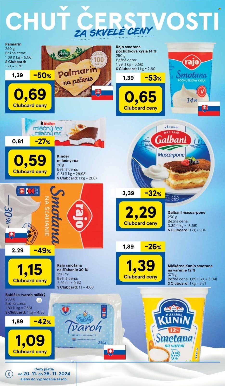 Leták TESCO - 20.11.2024 - 26.11.2024. Strana 8