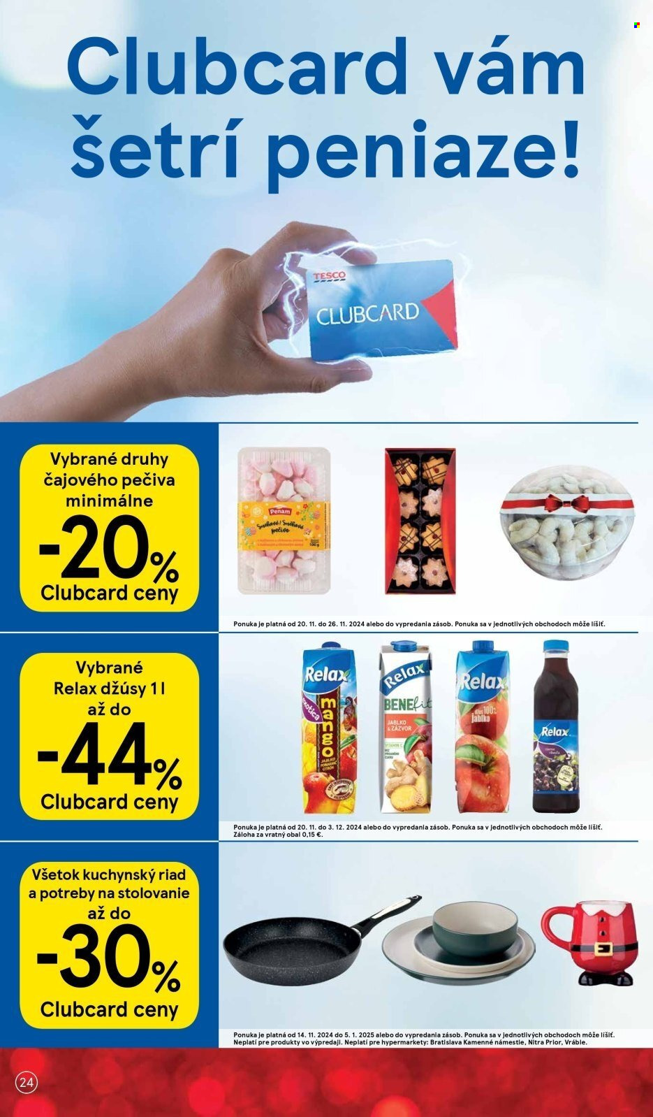 Leták TESCO - 20.11.2024 - 26.11.2024. Strana 24