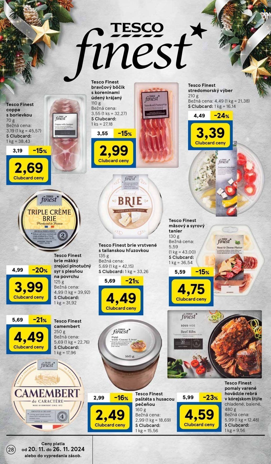 Leták TESCO - 20.11.2024 - 26.11.2024. Strana 28