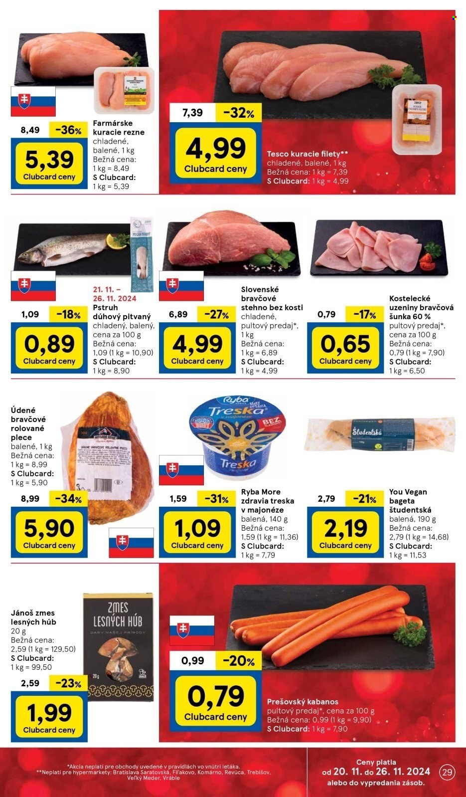 Leták TESCO - 20.11.2024 - 26.11.2024. Strana 29