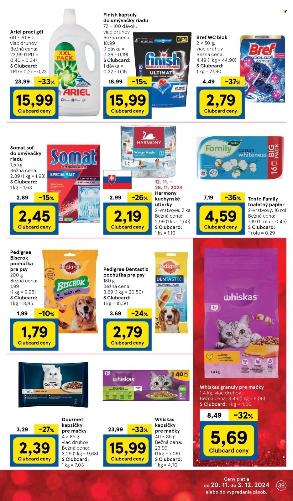 Leták TESCO - 20.11.2024 - 26.11.2024. Strana 39