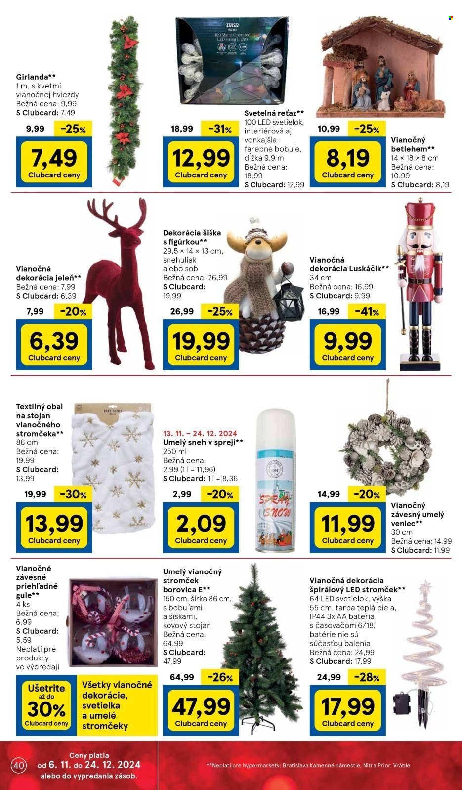 Leták TESCO - 20.11.2024 - 26.11.2024. Strana 40