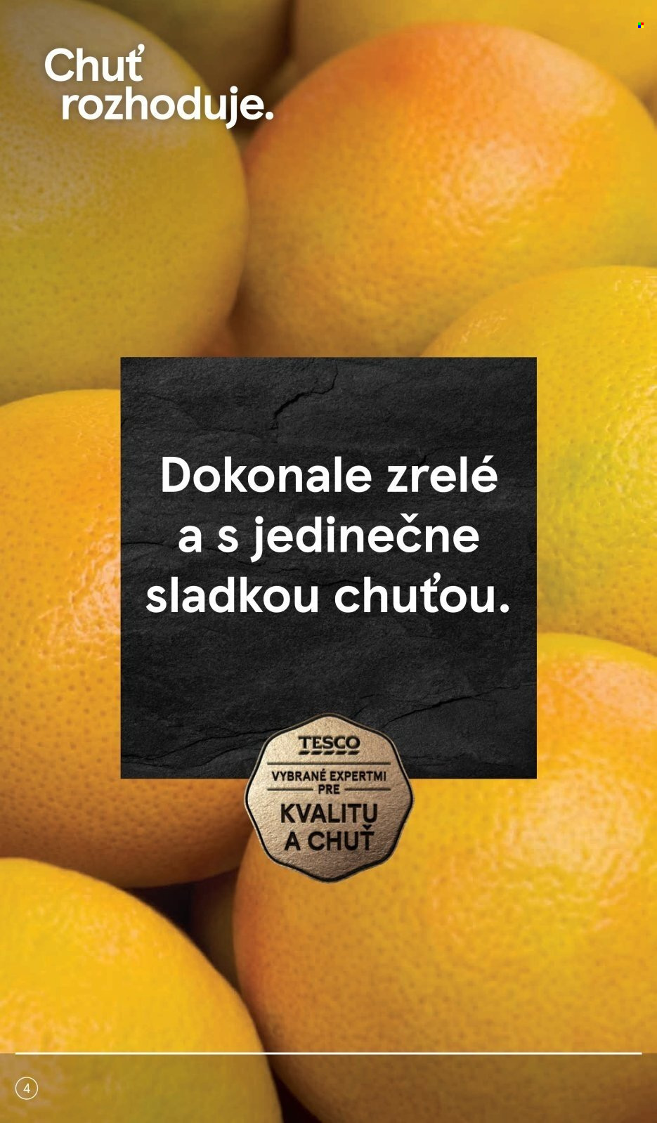 Leták TESCO supermarket - 20.11.2024 - 26.11.2024. Strana 4